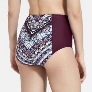 Athleta high waist wild bloom Marrakesh bikini pants
